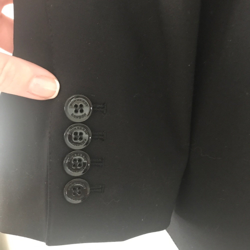 Burberry black blazer. Classic fit. NWT